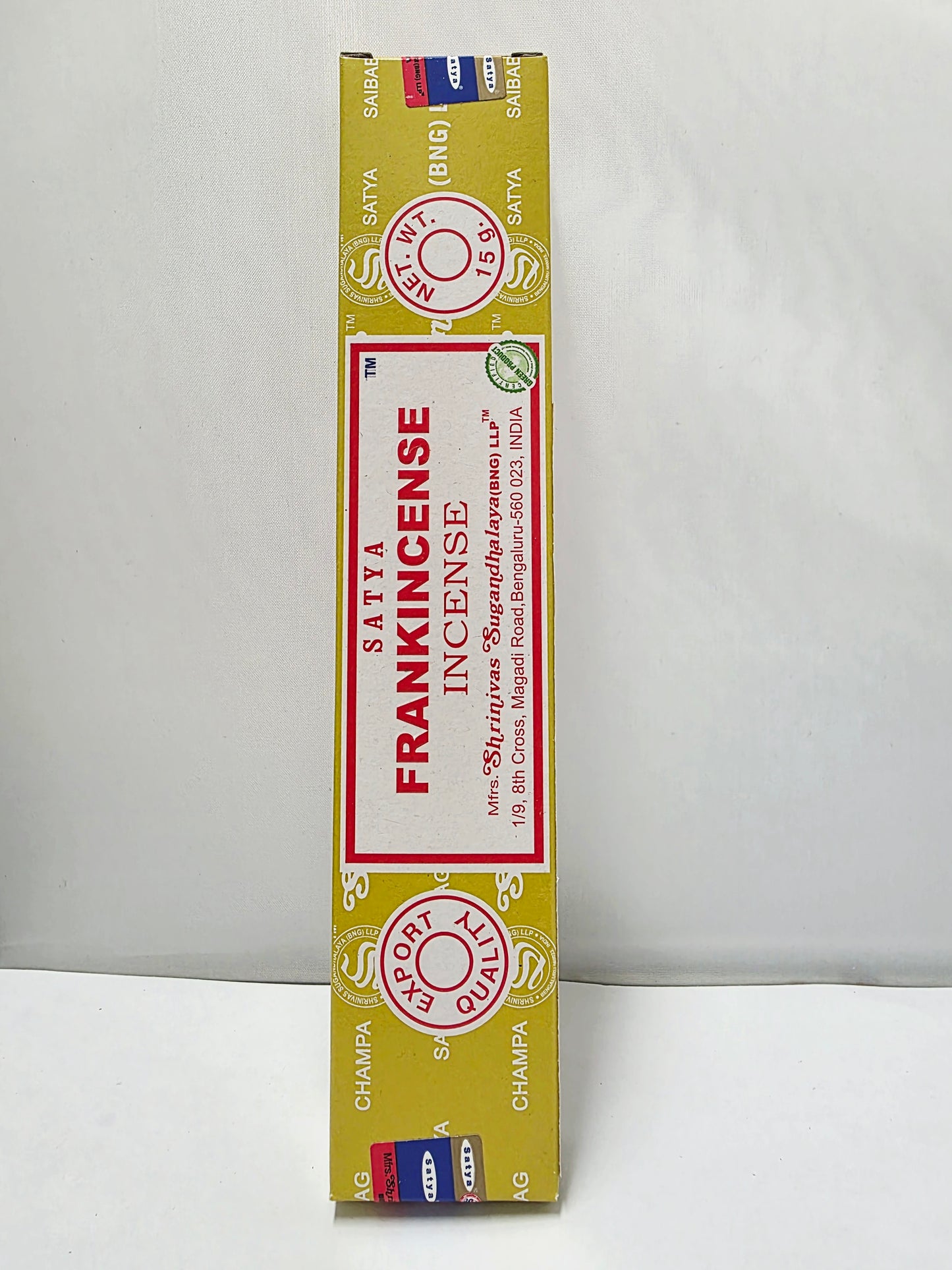Satya Frankincense Incense – 15g