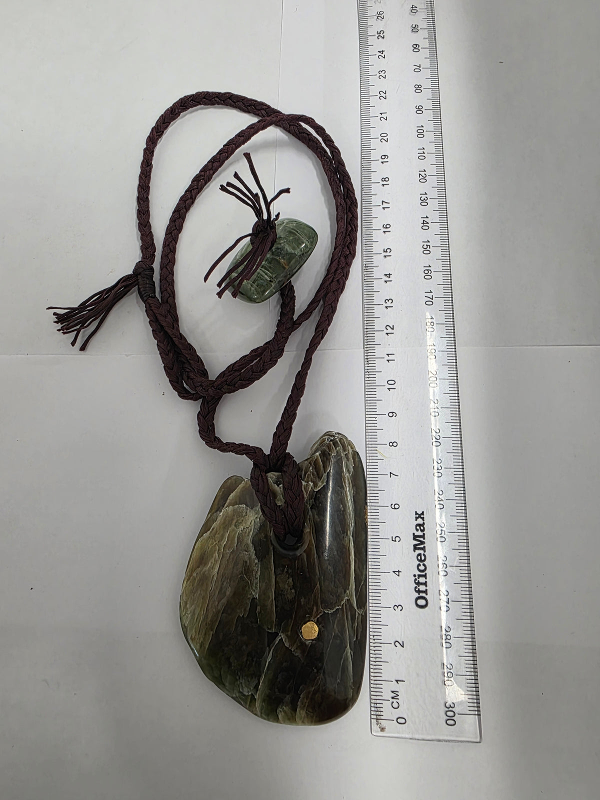 Tangiwai Pounamu & West Coast Gold Necklace – Arahura Bay