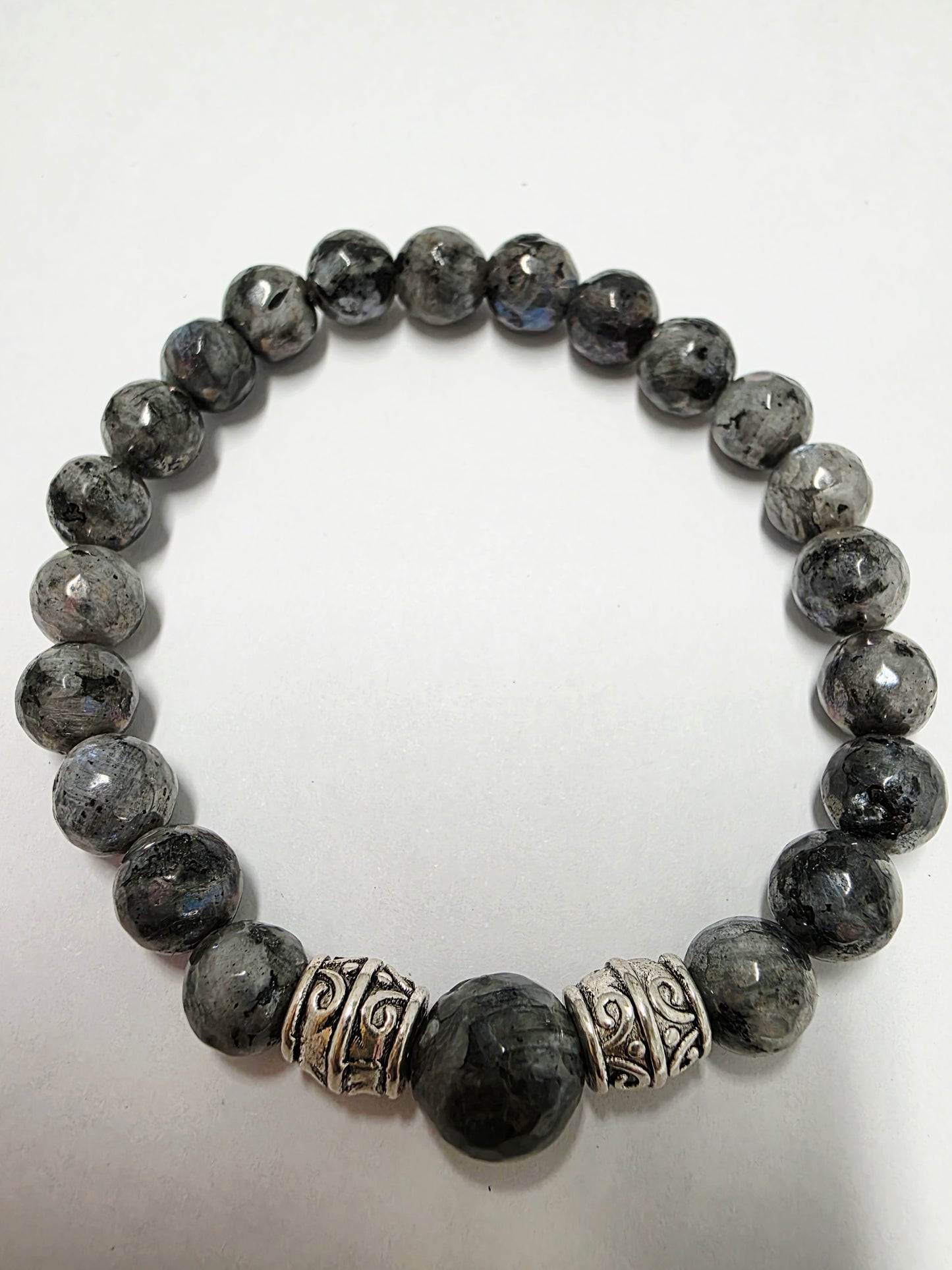 Electroplated Pyrite Crystal Bracelet
