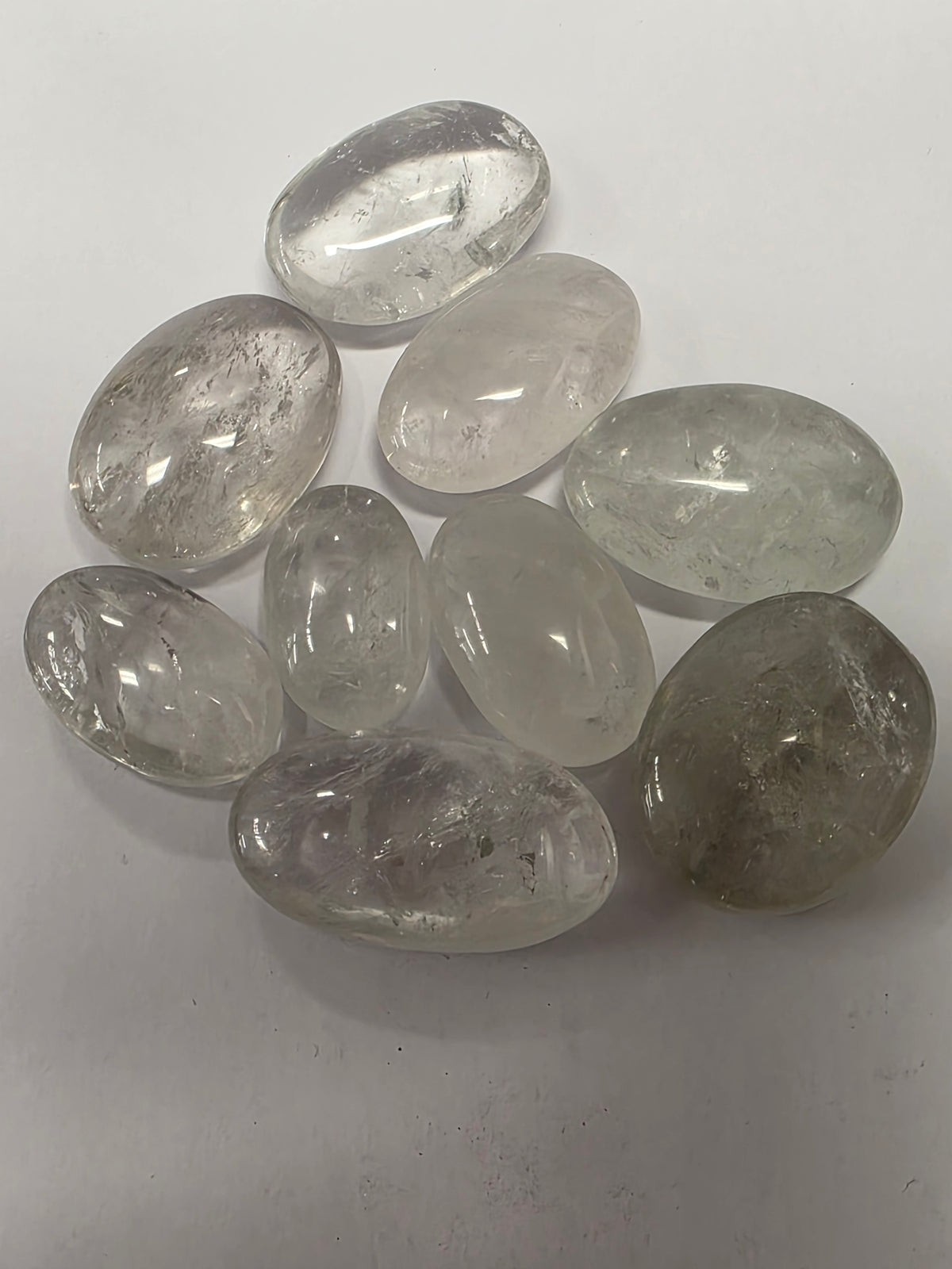 Prasiolite Palmstones