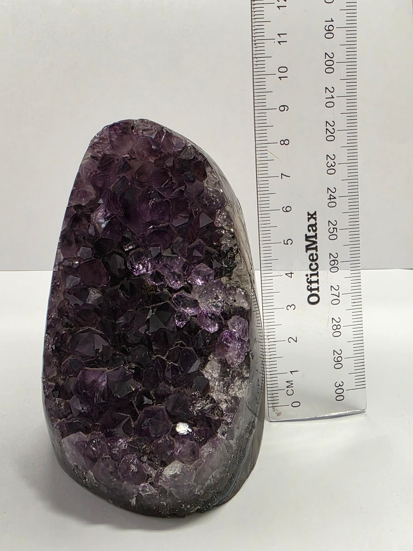 Amethyst Cut-Base Cluster – 716g