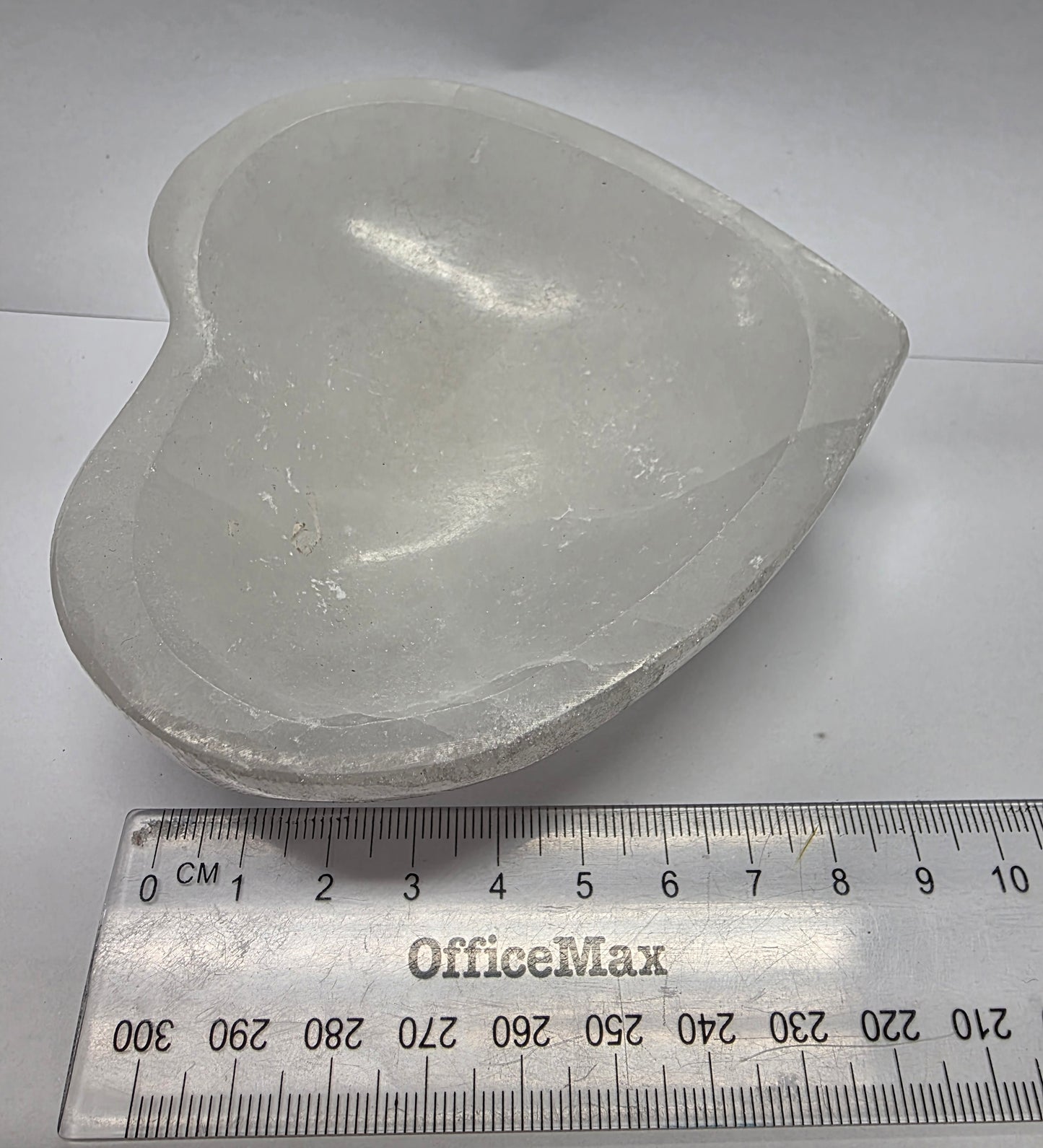 Satin Spar Heart Bowl