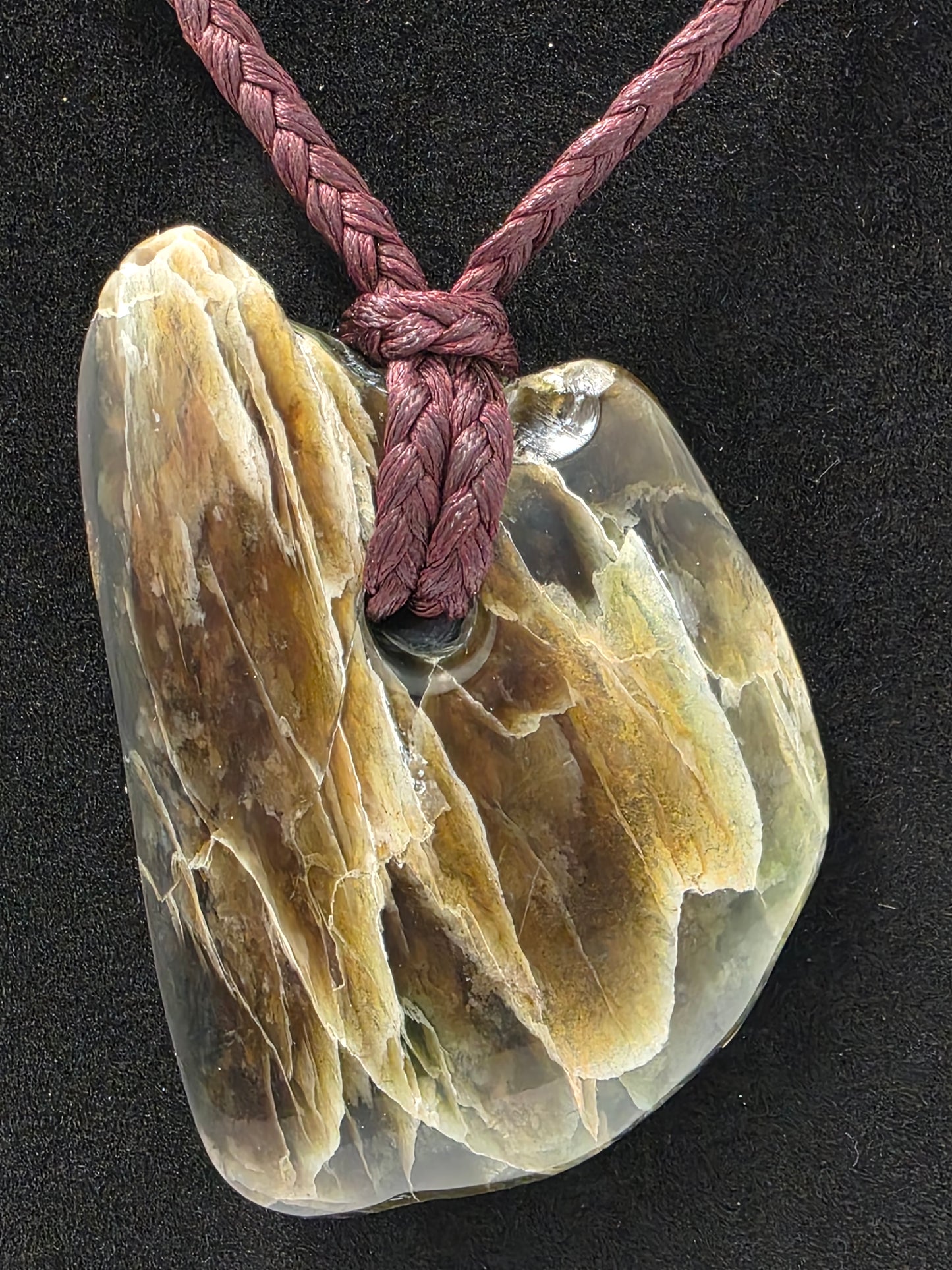 Tangiwai Pounamu & West Coast Gold Necklace – Arahura Bay