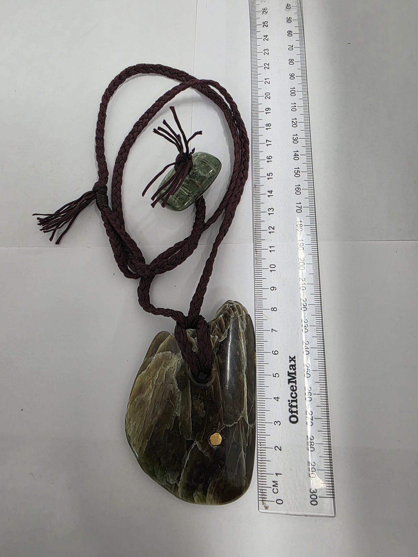 Tangiwai Pounamu & West Coast Gold Necklace – Arahura Bay