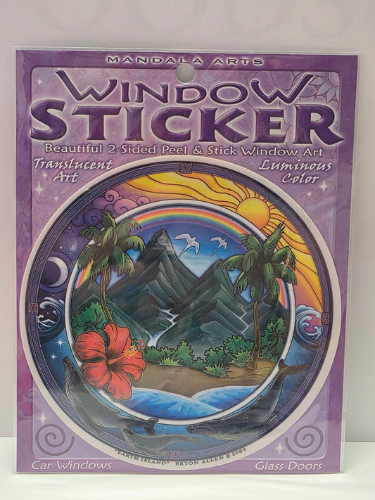 Earth Island Window Sticker