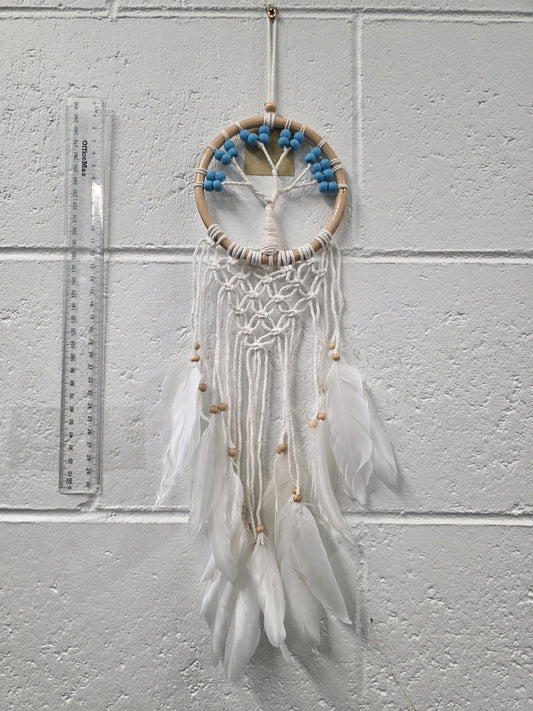 Blue Tree of Life Dream Catcher