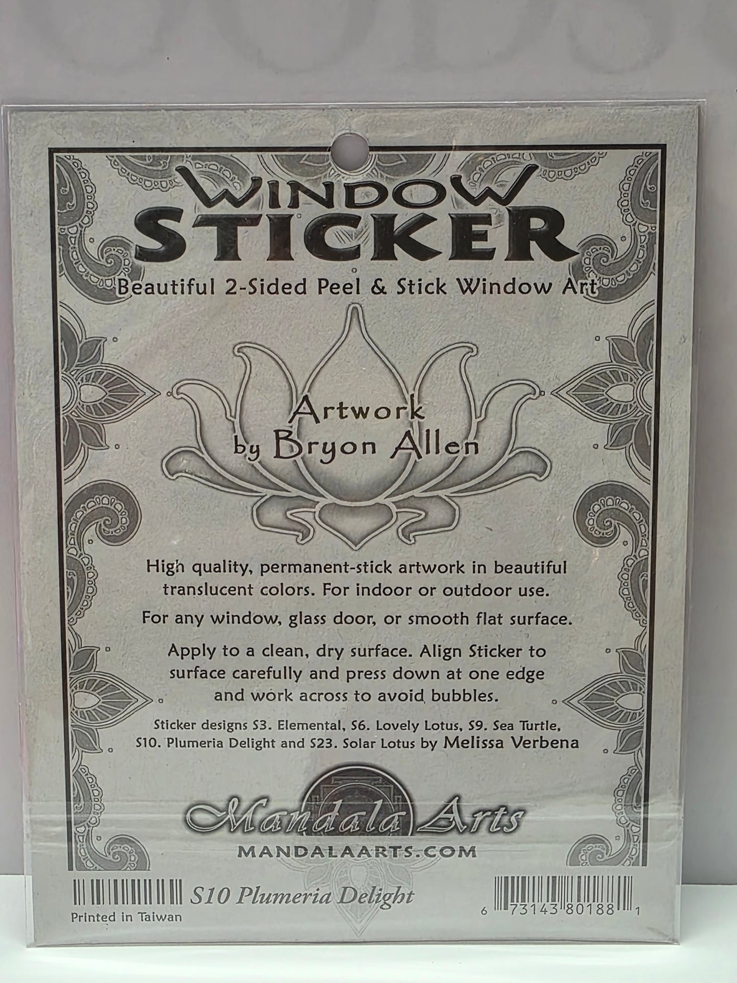 Dolphin Sun Window Sticker