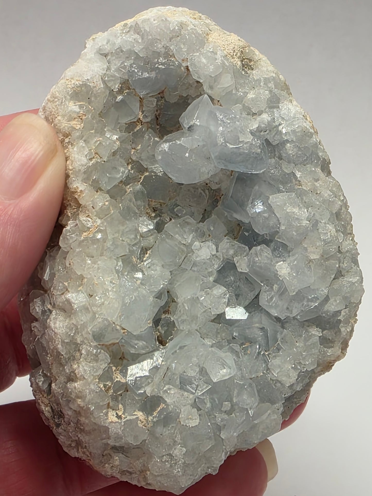 Blue Celestite (Celestine) Cluster – 303g