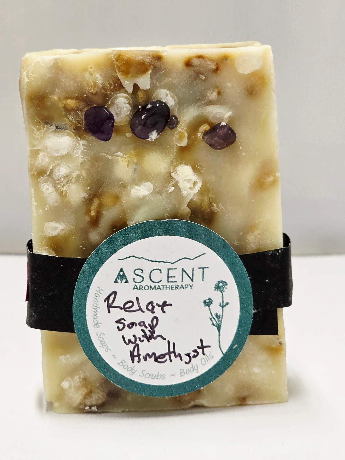 Relax Soap with Amethyst
