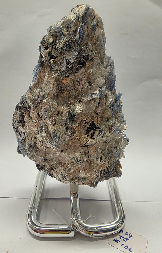 Natural Kyanite Specimen on Stand
