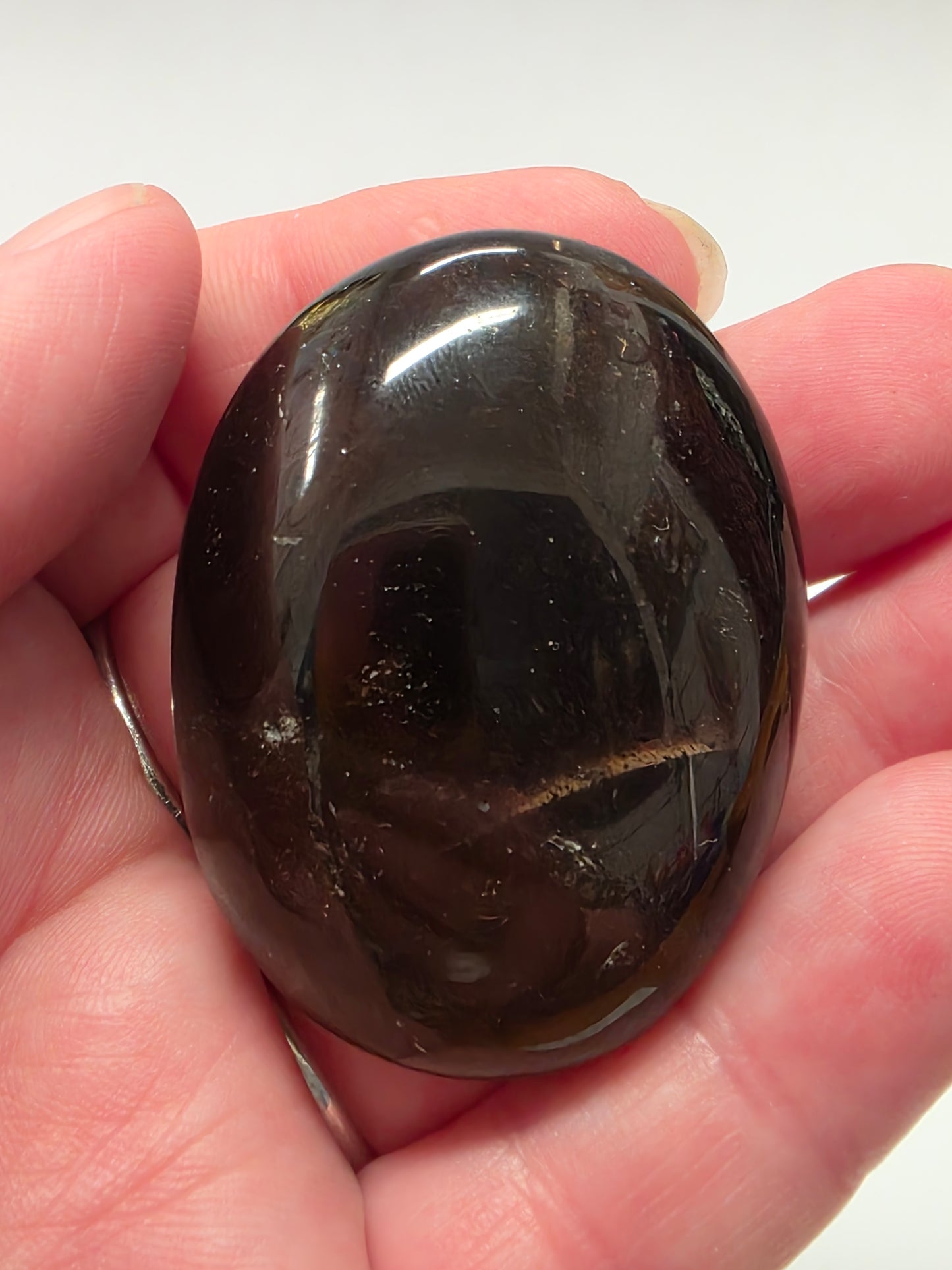 Smokey Quartz Palmstone #2