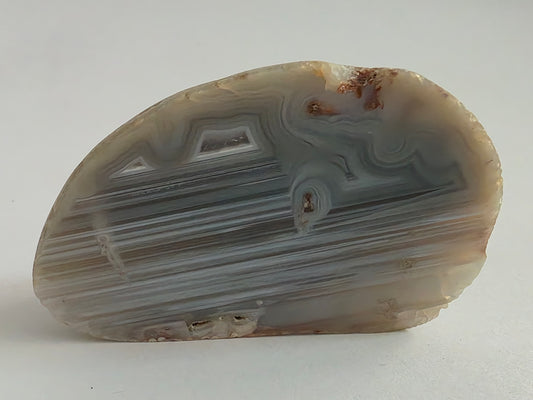 New Zealand Agate – Fine Banded Cut & Polished Face