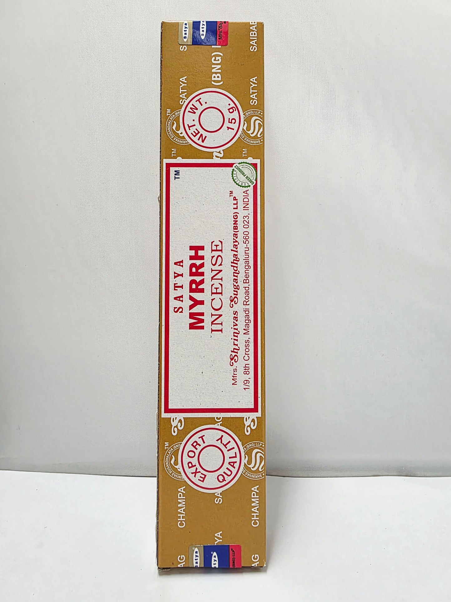 Satya Myrrh Incense – 15g