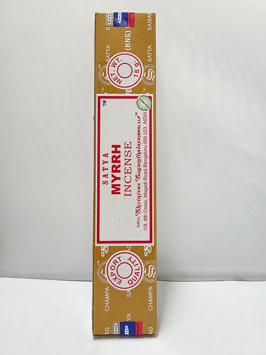 Satya Myrrh Incense – 15g