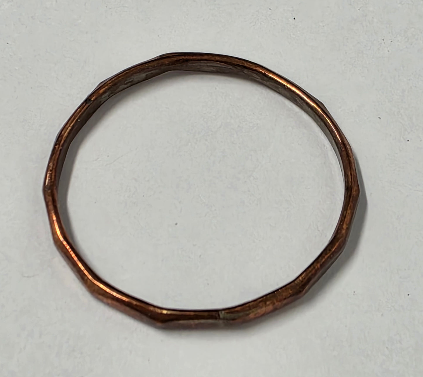 Handmade Copper Ring – US Size 12.5
