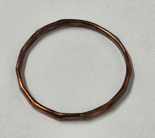 Handmade Copper Ring – US Size 12.5