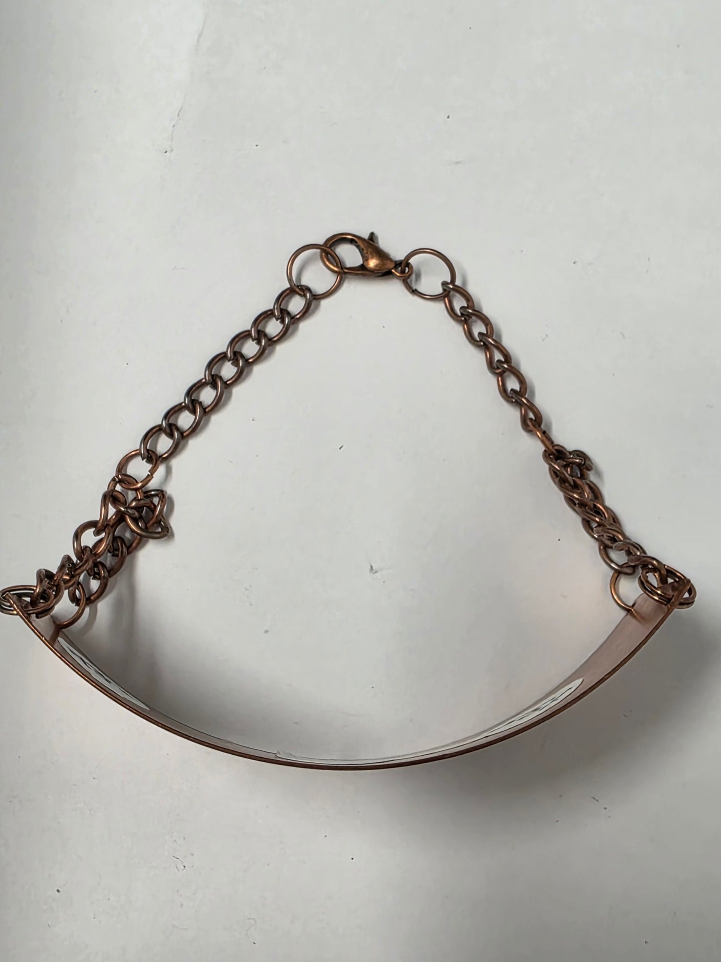 Handcrafted Copper Botanical Bangle – Serendipitous Creations