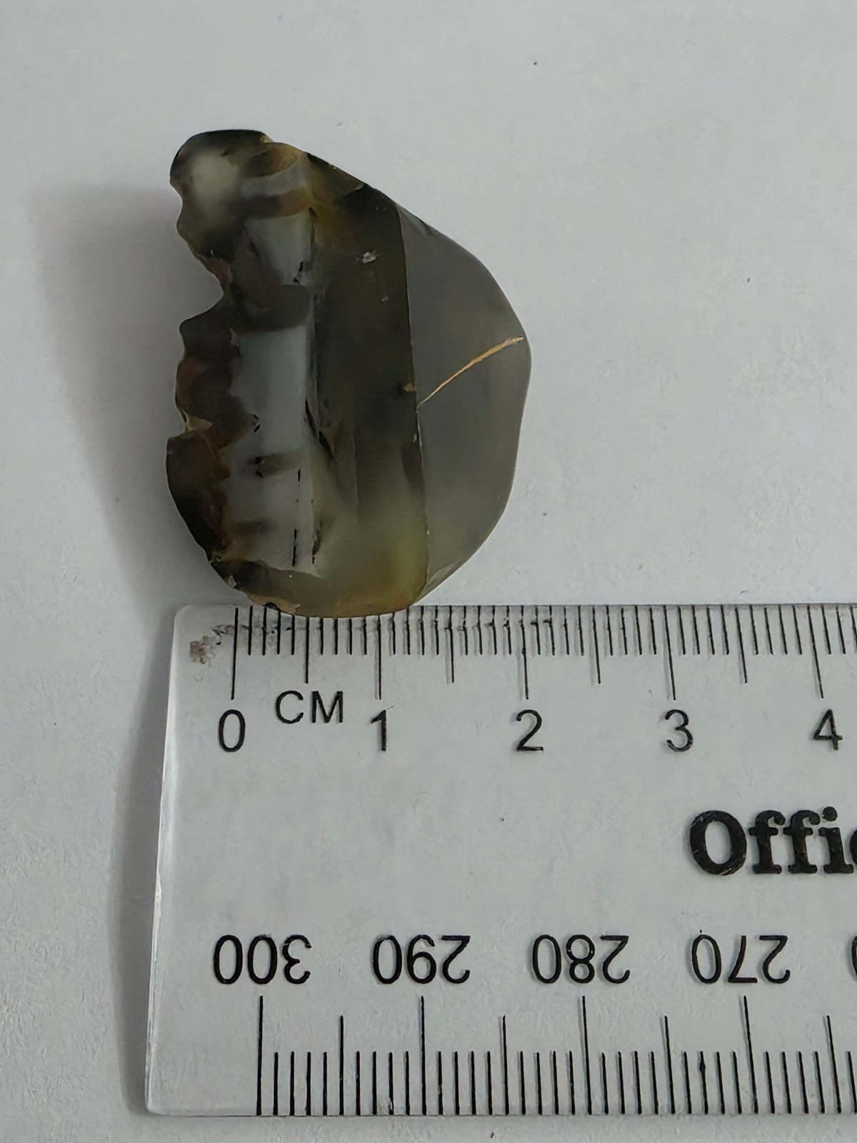 New Zealand Agate – Dark Banded Cut & Polished Face