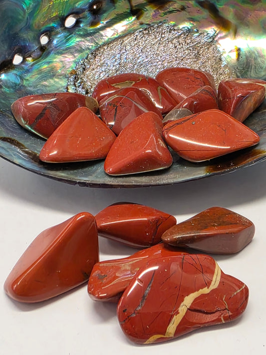 Red Jasper Tumble Stone