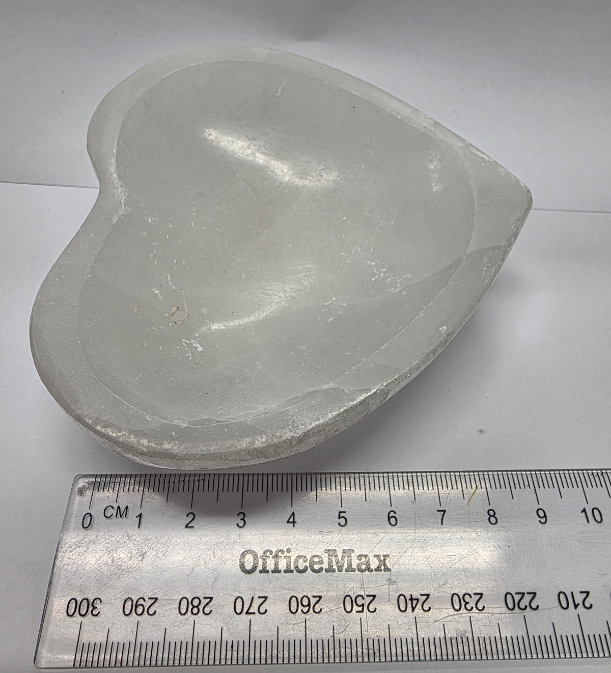 Satin Spar Heart Bowl