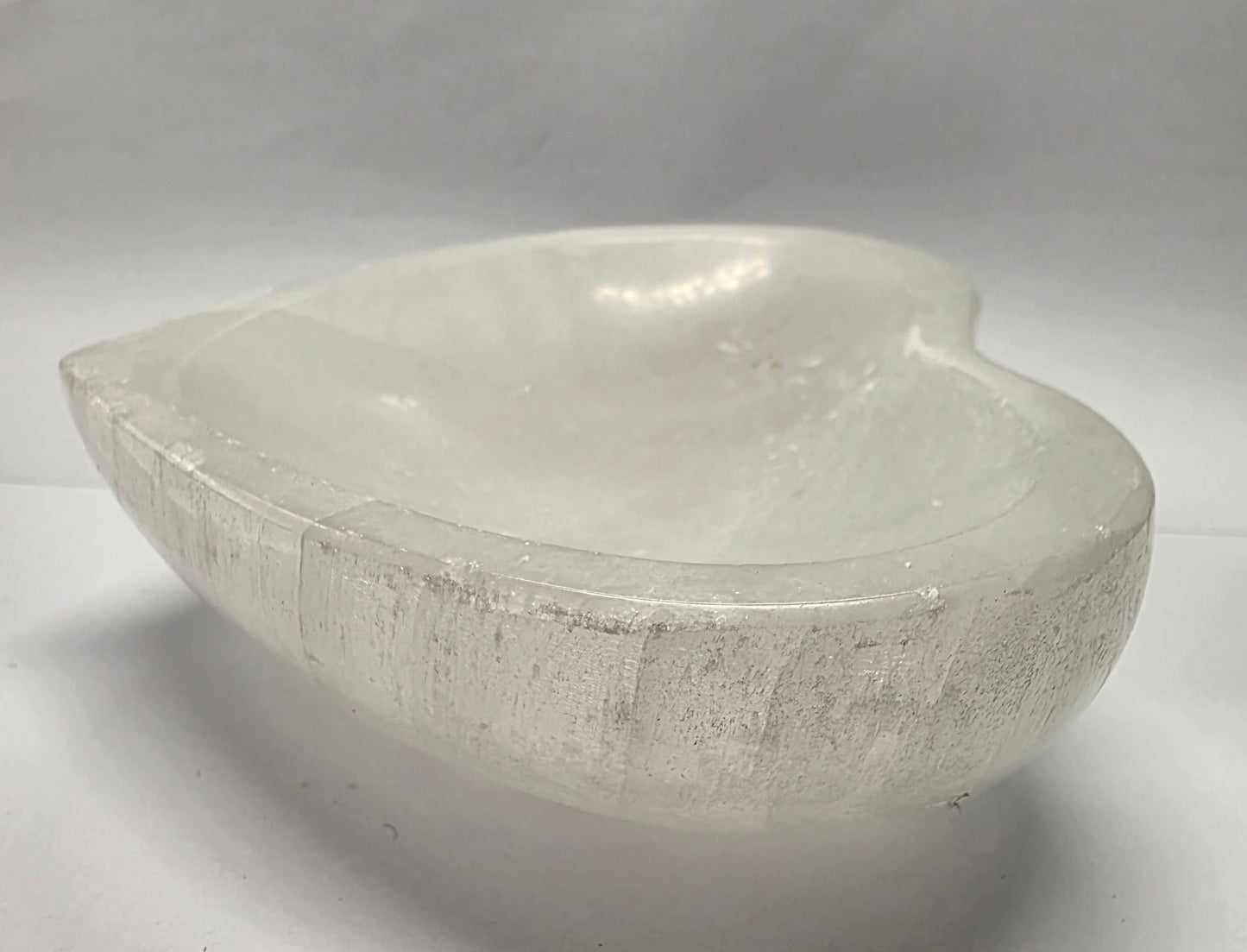 Satin Spar Heart Bowl