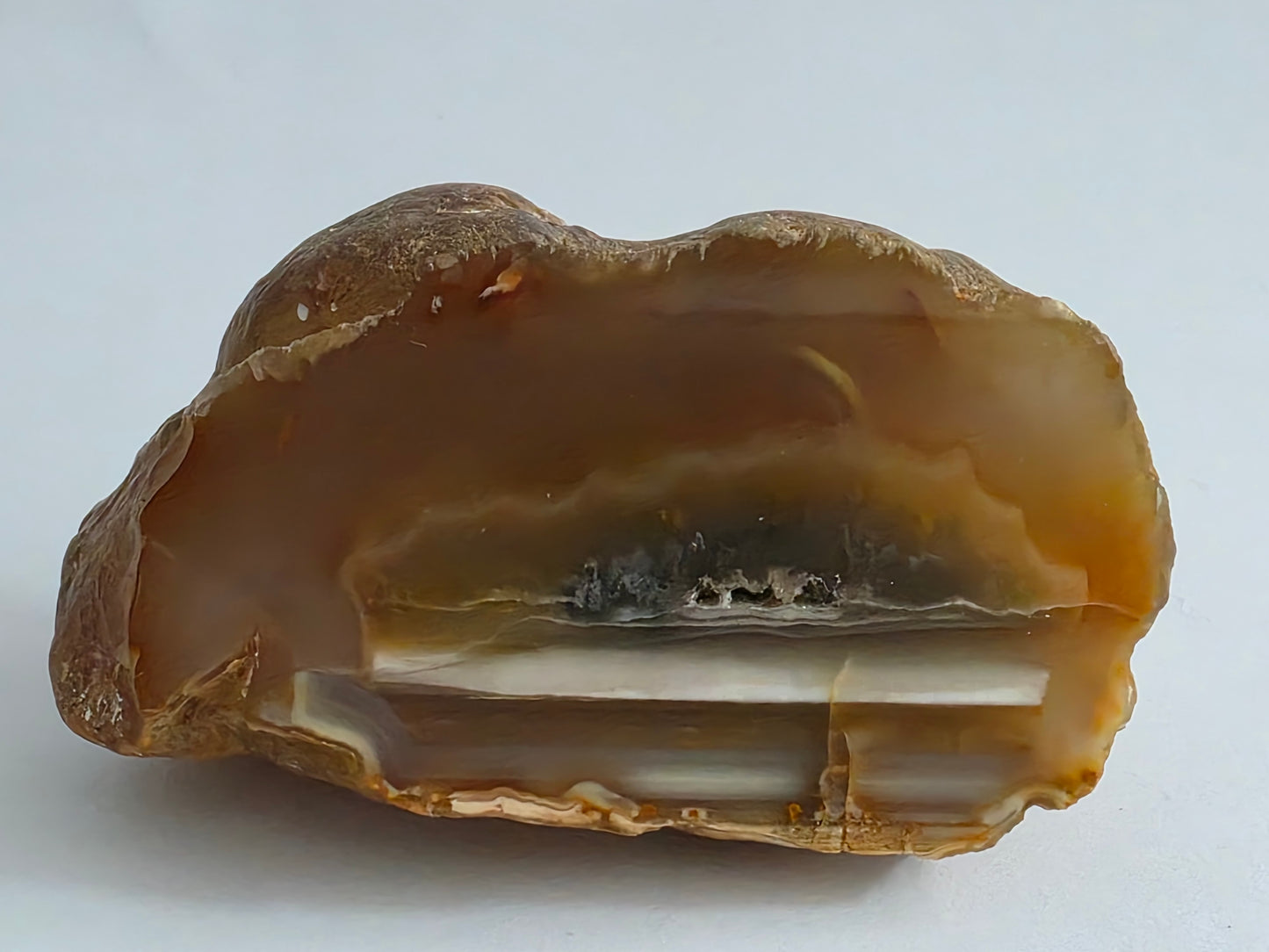 New Zealand Agate – Natural Cut & Polished Face