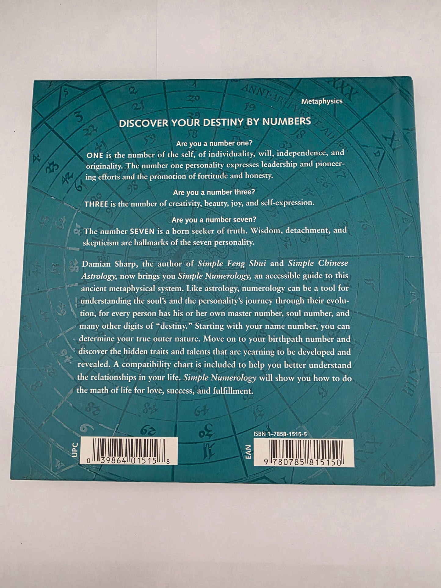 Simple Numerology – Damian Sharp | Pre-Loved Book