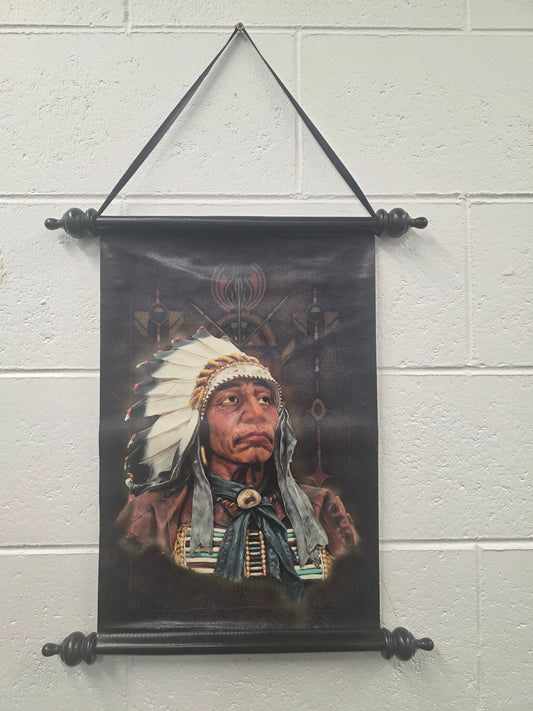 Headdress Portrait Wall Hanging