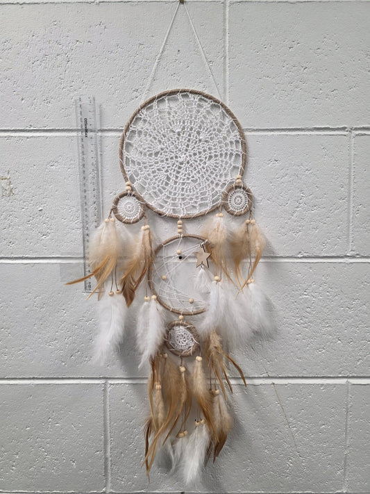 Natural Crochet Dream Catcher